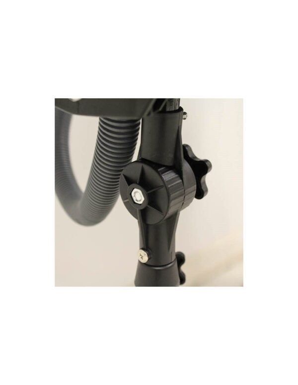 Muovinen pesuallas jalustalla Acrus, musta