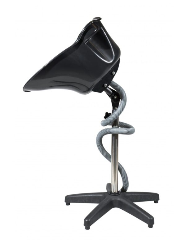 Muovinen pesuallas jalustalla Acrus, musta