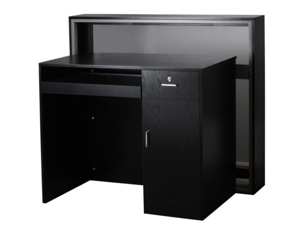 RECEPTION-›FRANZ‹-Black Hairway Franz vastaanottotiski musta