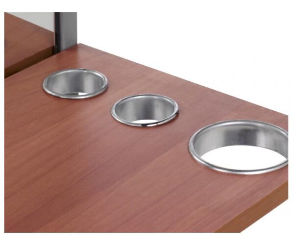 Sibel S-Cool 2-puolinen kampaamon asiakaspaika