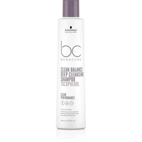 Schwarzkopf-BC-Clean-Balance-Deep-Cleansing-Shampoo Schwarzkopf BC Clean Balance Deep Cleansing Shampoo Tocopherol