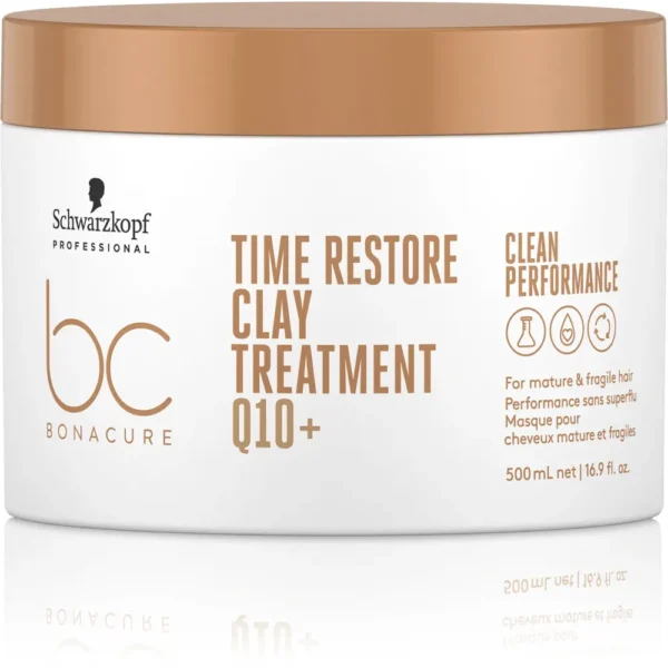 Schwarzkopf BC Time Restore Clay Treatment Q10+ 500ml