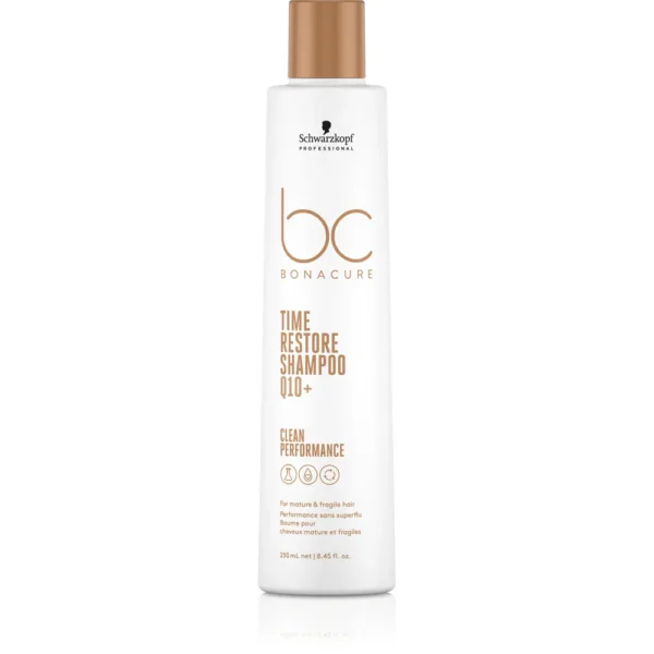 Schwarzkopf-BC-Time-Restore-Shampoo-Q10-100ml Schwarzkopf BC Time Restore Shampoo Q10+ 250 ml