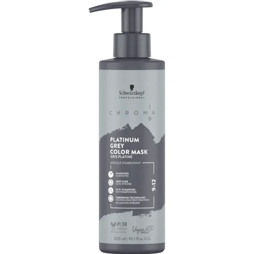 Schwarzkopf-ChromaID-Bonding-Color-Mask-9-12-Platinum-grey-300-ml Schwarzkopf ChromaID Bonding Color Mask 9-12 Platinum grey 300 ml
