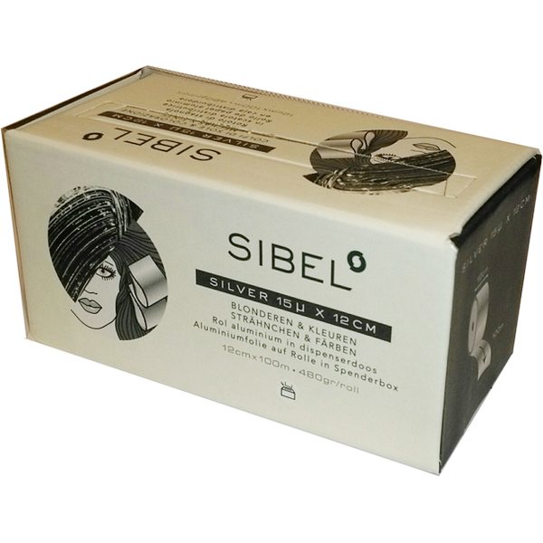 Sibel-ALUMINIUM-FOIL-12CMX100M Sibel High Light folio 12 cm x 100 m