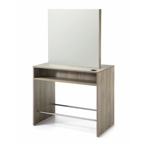 Sissi 2-puolinen kampaamon peilipaikka ruskea