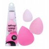 T4B-Mimo-Makeup-Sponge-Set-3pcs-mybeauty24.eu_ ILU T4B Mimo Makeup meikeikkisieni setti pinkki 3kpl
