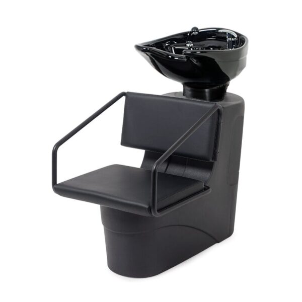 Takumi-Kai-Senet-wash-unit-with-black-basin Takumi Kai Senet kampaamon pesupaikka, musta allas