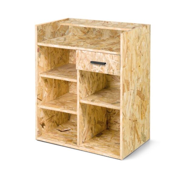 Takumi-Kumi-Reception-Desk-OSB3-black-handle Takumi Kumi Vastaanottotiski OSB3