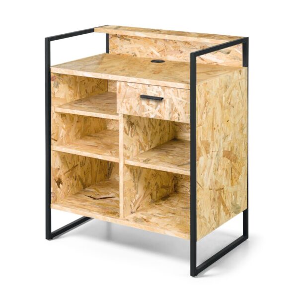 Takumi-Maro-Reception-Desk-OSB3-handle-black Takumi Maro Vastaanottotiski OSB3