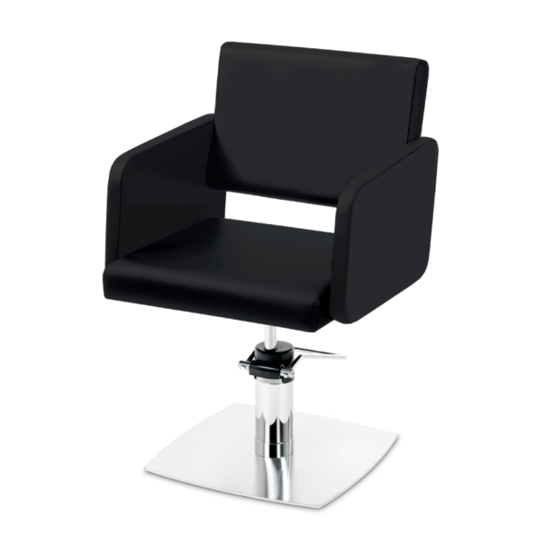 Takumi-Yuki-Hydraulic-Styling-chair-with-square-base-domus-black Takumi Yuki kampaamotuoli