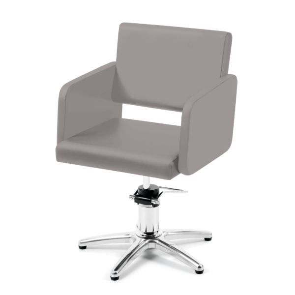 Takumi-Yuki-Hydraulic-Styling-chair-with-star-base-grey Takumi Yuki kampaamotuoli ristikkojalka