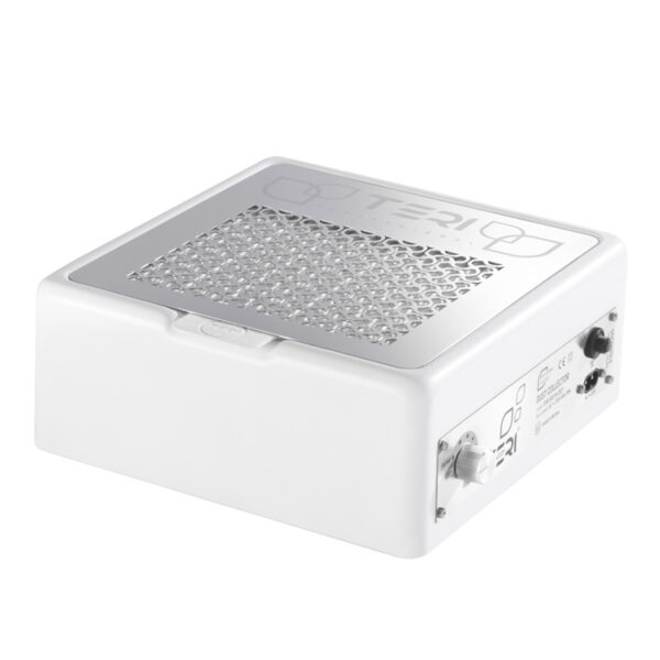 Teri-800-M-nail-dust-collector-table-topwhite Teri 800 M kynsi-imuri pöytäimuri,valkoinen / hopea