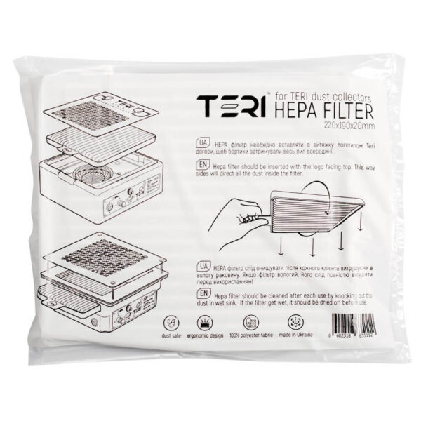 Teri-HEPA-filter-for-Nail-Dust-Collectors-–-universal-CE-2021 Teri HEPA-suodatin kynsipölyimureihin – universaali (CE, 2021)