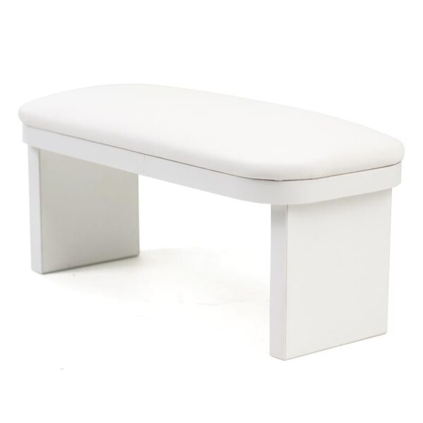 Teri-manicure-support-on-wooden-feetwhite Teri – rannetuki,valkoinen