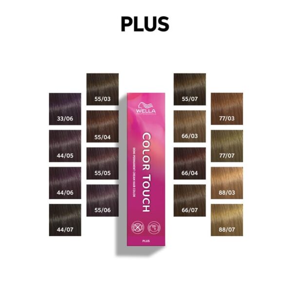 Wella Colour Touch Plus Puolikestoväri 60 ml