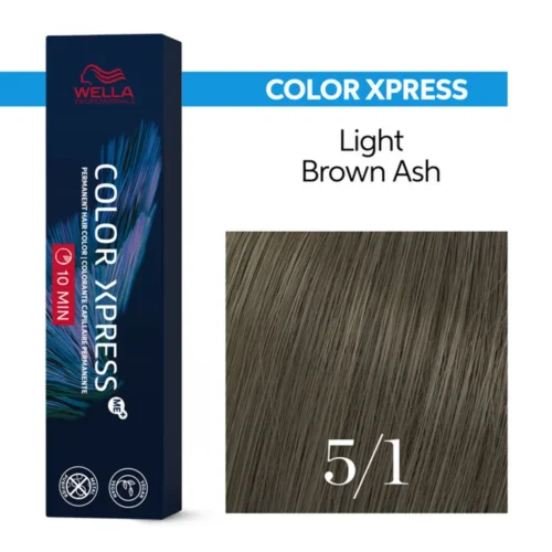 Wella-Professionals-Color-Xpress-Light-Brown-Ash-5_1-60ml Wella Professionals Color Xpress Light Brown Ash 5/1 60ml