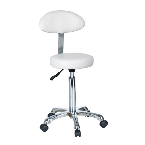 beautician-stool-filia-i Fast+ työtuoli, valkoinen