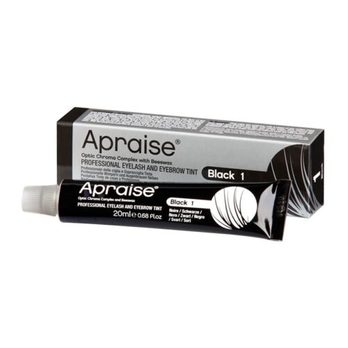 black Apraise Kestoväri Ripsille ja Kulmille Musta #1