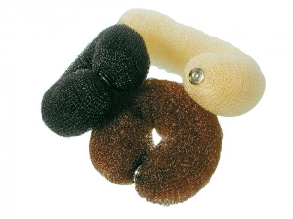 hair-buns Valkit 23 cm, musta