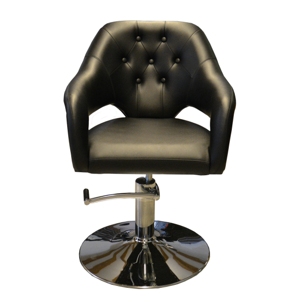 Kampaamotuoli New York, musta