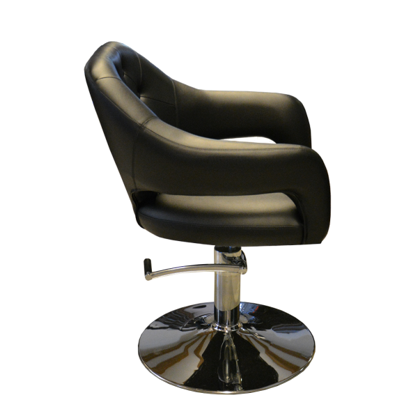 Kampaamotuoli New York, musta