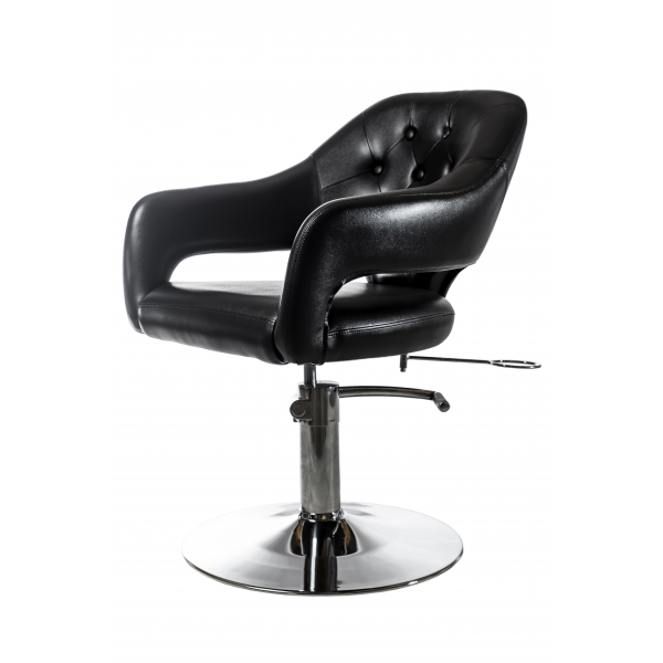 Kampaamotuoli New York, musta
