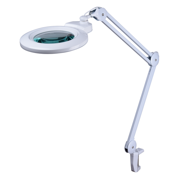 lamppu-luppi-2 LED luuppilamppu pöydän kiinnitys suurenntaa 5 tai 8 kertaa