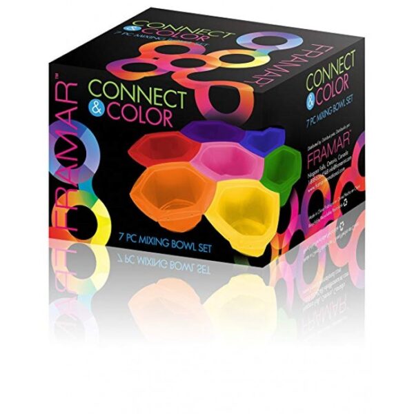 Framar Connect & Color värikulhot 7 kpl