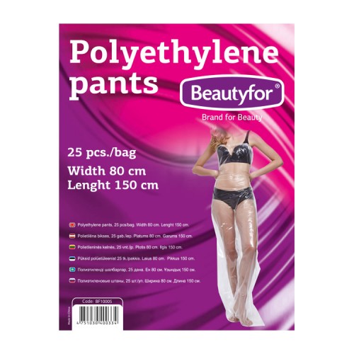 pants Kertakäyttöiset housut, polyeteeni 25 kpl
