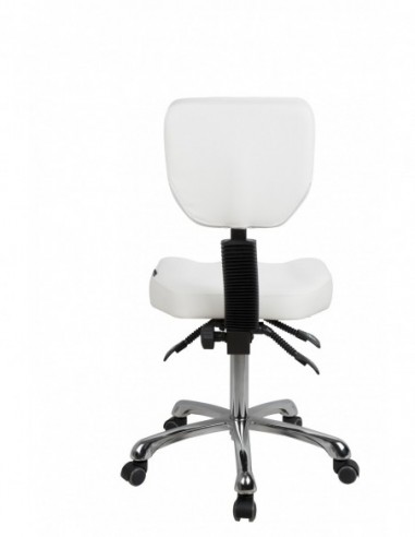 pedicure-beautician-stool-new-comfort-white-3 Työtuoli New Comfort, valkoinen