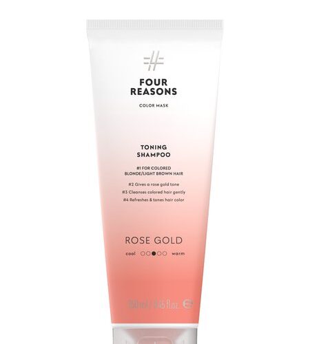 Four Reasons Color Mask Toning Shampoo Rose Gold 250ml