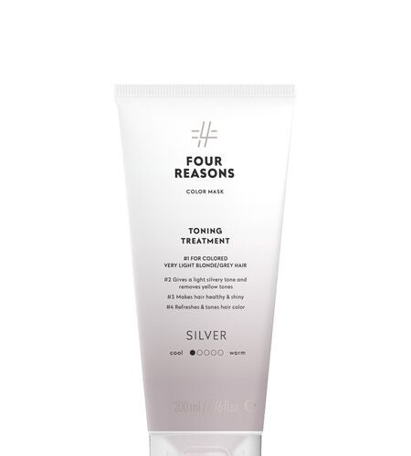 silver Four Reasons Color Mask Toning Treatment Silver 200 ml