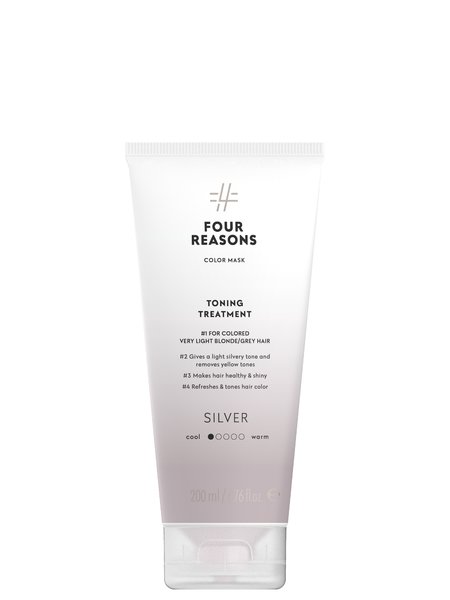 Four Reasons Color Mask Toning Treatment Silver 200 ml