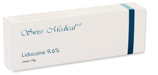 Swiss Medical 10.56% Lidocaine Numbing Cream 30g