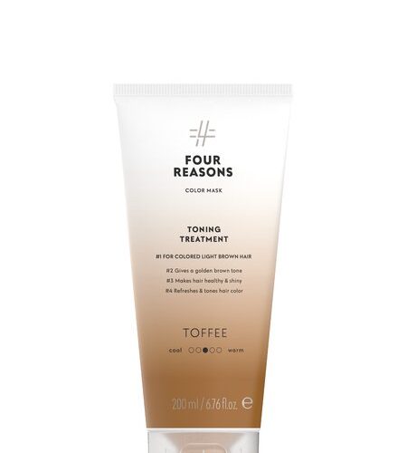 toffee Four Reasons Color Mask Toning Treatment Toffee 200 ml