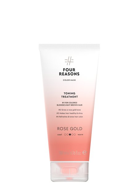 Four Reasons Color Mask Toning Treatment Rose Gold 200 ml