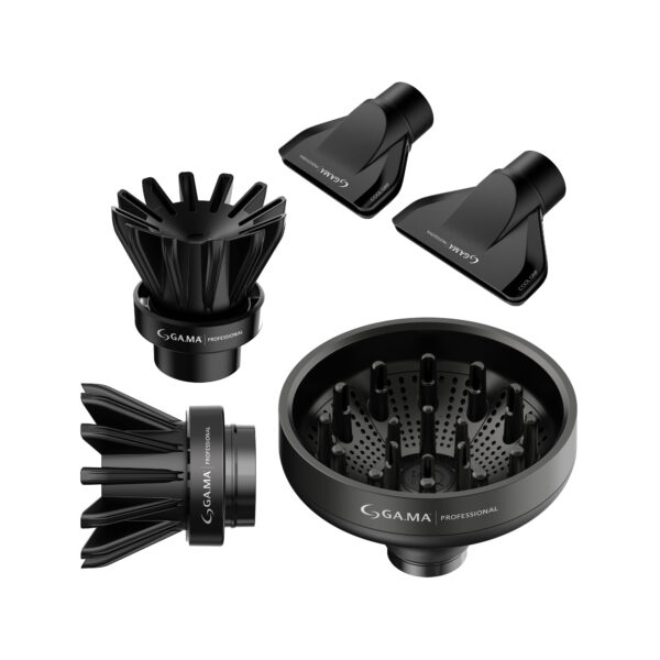 GA.MA IQ3 Perfetto hiustenkuivaaja musta setti GA.MA IQ3 Perfetto hiustenkuivaaja musta