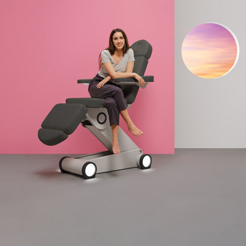 Hoitotuoli Weelko B-Light 502 – 4 moottoria,harmaa