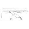 Hoitotuoli Weelko B-Light 502 – 4 moottoria, harmaa