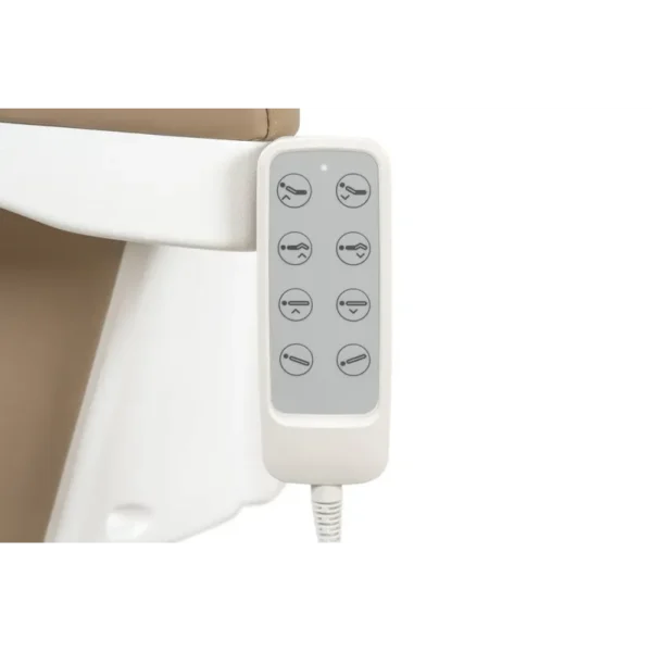 Hoitotuoli Weelko Ricle – 4 moottoria beige lämmityksellä