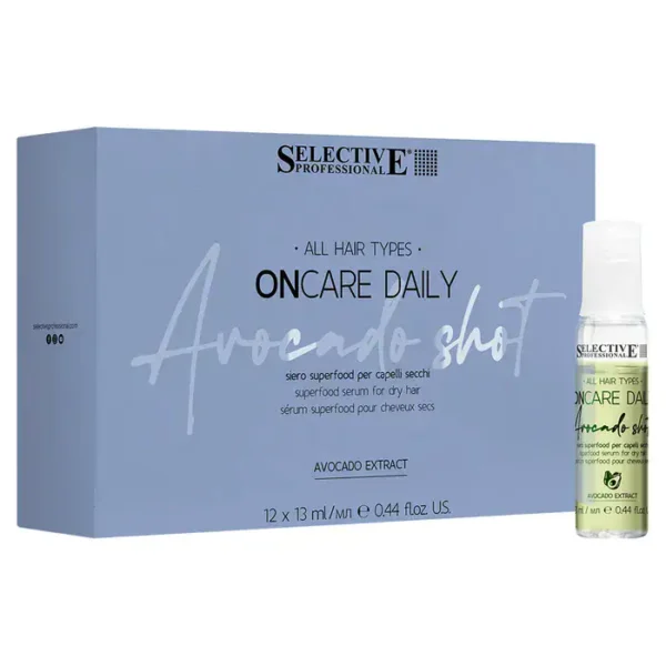 Selective Professional OnCare Daily Avocado Shot 12 x 13 ml