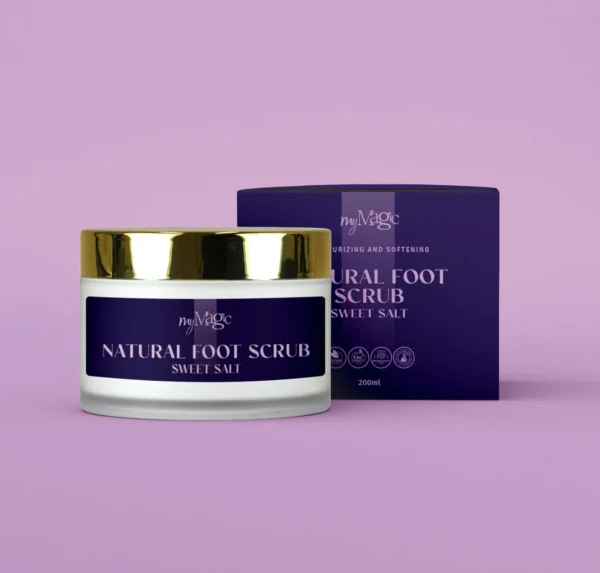 myMagic LUXURY Natural Foot Scrub Sweet Salt 1000ml
