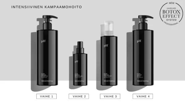Intesiivinen 4 asteinen kampaamohoito pH Laboratories Pure Repair detangler 200ml
